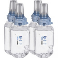 PURELL® Hand Sanitizer Foam Refill - 23.7 fl oz (700 mL) - Kill Germs - Hand, Skin - Clear - Removable Pump - 4 / Carton