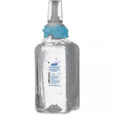 PURELL® ADX-12 Advance Green Sanitizer Gel Refill - 40.6 fl oz (1200 mL) - Kill Germs - Skin, Hand - Clear - Dye-free, Fragrance-free, Durable - 3 / Carton