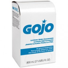 Gojo® Lotion Skin Cleanser Dispenser Refill - 27.1 fl oz (800 mL) - Skin - Pink - 12 / Carton