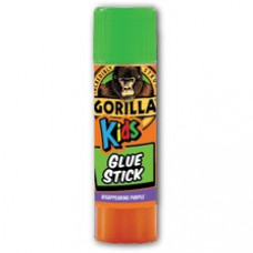 Gorilla Kids Disappearing Purple Glue Stick - 0.21 oz - 24 / Box - Purple