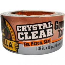 Gorilla Crystal Clear Tape - 18 yd Length x 1.88