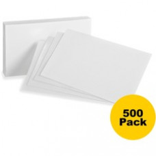 Oxford Printable Index Card - White - 10% Recycled Content - 3