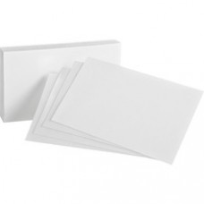 Oxford Printable Index Card - White - 10% Recycled Content - 4