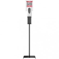 HLS Commercial Floor Stand Sensor Sanitizer Dispenser - Automatic - 1.06 quart Capacity - Support 4 x C Battery - Floor Standing, Touch-free, Refillable, Hygienic - 1Each