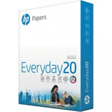 HP Everyday20 Inkjet, Laser Copy & Multipurpose Paper - 92 Brightness - Letter - 8 1/2