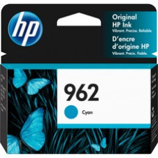HP 962 (3HZ96AN) Original Standard Yield Inkjet Ink Cartridge - Cyan - 1 Each - 700 Pages