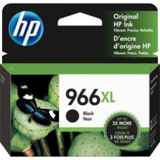 HP 966XL (3JA04AN) Original High Yield Inkjet Ink Cartridge - Black - 1 Each - 3000 Pages