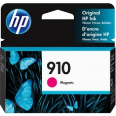 HP 910 (3YL59AN) Original Standard Yield Inkjet Ink Cartridge - Magenta - 1 Each - 315 Pages