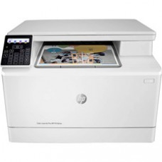 HP LaserJet Pro M182nw Wireless Laser Multifunction Printer - Color - Copier/Printer/Scanner - 17 ppm Mono/17 ppm Color Print - 600 x 600 dpi Print - Manual Duplex Print - Up to 30000 Pages Monthly - 150 sheets Input - Color Scanner - 1200 dpi Optical Sca