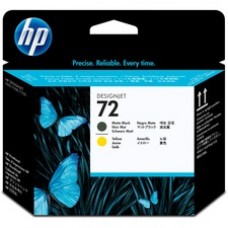 HP 72 Original Printhead - Single Pack - Inkjet - Matte Black, Yellow - 1 Each
