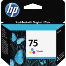 HP 75 Original Ink Cartridge - Inkjet - 210 Pages - Color - 1 Each