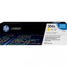 HP 304A Original Toner Cartridge - Single Pack - Laser - 2800 Pages - Yellow - 1 Each