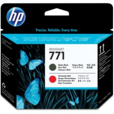 HP 771 Original Printhead - Single Pack - Inkjet - Matte Black, Red - 1 Each