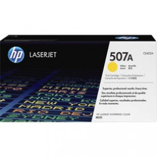 HP 507A Original Toner Cartridge - Single Pack - Laser - 6000 Pages - Yellow - 1 Each
