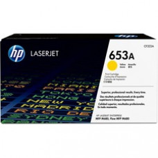 HP 653A Original Toner Cartridge - Single Pack - Laser - Standard Yield - 16500 Pages - Yellow - 1 Each