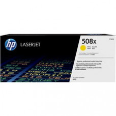 HP 508X Original Toner Cartridge - Single Pack - Laser - High Yield - 9500 Pages - Yellow - 1 Each