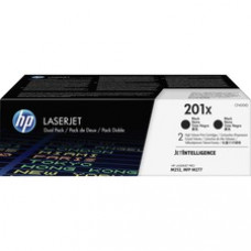 HP 201X Toner Cartridge - Black - Laser - High Yield - 2800 Pages - 2 / Box