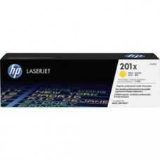 HP 201X Original Toner Cartridge - Single Pack - Laser - High Yield - 2300 Pages - Yellow - 1 Each