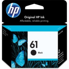 HP 61 Original Ink Cartridge - Inkjet - 190 Pages - Black - 1 Each