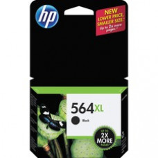 HP 564XL Original Ink Cartridge - Inkjet - High Yield - 550 Pages - Black - 1 Each
