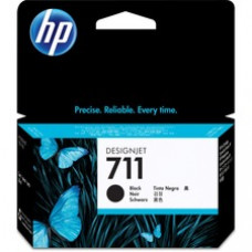HP 711 Original Ink Cartridge - Single Pack - Inkjet - Black - 1 Each
