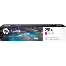 HP 981A Original Ink Cartridge - Single Pack - Page Wide - 6000 Pages - Cyan - 1 Each