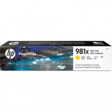 HP 981X Original Ink Cartridge - Single Pack - Inkjet - High Yield - 10000 Pages - Yellow - 1 Each