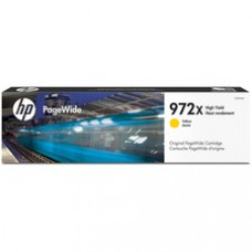 HP 972X Original Ink Cartridge - Single Pack - Page Wide - High Yield - 7000 Pages - Yellow - 1 Each