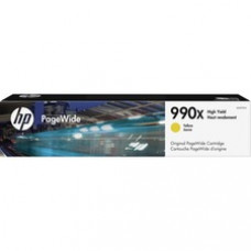 HP 990X Ink Cartridge - Yellow - Inkjet - High Yield - 16000 Pages - 1 Each
