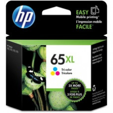HP 65XL Original Ink Cartridge - Inkjet - High Yield - 300 Pages - color - 1 Each