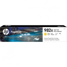 HP 982X (T0B29A) Original High Yield Page Wide Ink Cartridge - Yellow - 1 Each - 16000 Pages