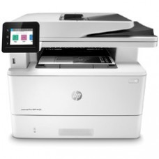 HP LaserJet Pro M428f M428fdn Laser Multifunction Printer - Monochrome - Copier/Fax/Printer/Scanner - 38 ppm Mono Print - 4800 x 600 dpi Print - Automatic Duplex Print - Up to 80000 Pages Monthly - 350 sheets Input - Color Scanner - Monochrome Fax -