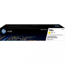 HP 116A (W2062A) Original Laser Toner Cartridge - Yellow - 1 Each - 700 Pages