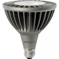 Havells LED Flood PAR38 Light Bulb - 20 W - PAR38 Size - Warm White Light Color - 40000 Hour - 4940.3°F (2726.8°C) Color Temperature - 83 CRI - Dimmable - Energy Saver, Mercury-free, UV Protection - 1 Each