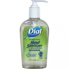 Dial Hand Sanitizer - 7.50 oz - Pump Bottle Dispenser - Kill Germs, Bacteria Remover, Mold Remover, Yeast Remover - Hand - Moisturizing, Hypoallergenic, Fragrance-free, Dye-free, Anti-bacterial - 12 / Carton