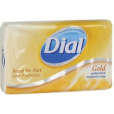 Dial Gold Antibacterial Deodorant Soap - Skin - Gold - Anti-bacterial, Moisturizing - 72 / Carton