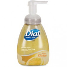 Dial Complete Kitchen Foaming Hand Soap - Light Citrus Scent - 7.5 fl oz (221.8 mL) - Pump Bottle Dispenser - Kill Germs, Dirt Remover, Bacteria Remover, Residue Remover - Hand - Yellow - Anti-bacterial, Moisturizing, Hypoallergenic - 1 / Each