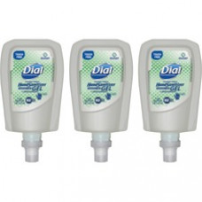 Dial Hand Sanitizer Gel Refill - Fragrance-free Scent - 33.8 fl oz (1000 mL) - Touchless Dispenser - Bacteria Remover - Healthcare, School, Office, Restaurant, Daycare, Hand - Clear - Dye-free, Drip Resistant - 3 / Carton