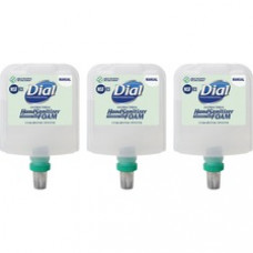 Dial Hand Sanitizer Foam Refill - Fragrance-free Scent - 40.6 fl oz (1200 mL) - Bacteria Remover - Hand, Healthcare, Restaurant, School, Office, Daycare - Clear - Dye-free - 3 / Carton