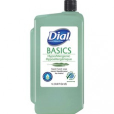 Dial Basics Liquid Hand Soap - 33.8 fl oz (1000 mL) - Hand, Healthcare, School, Office, Restaurant, Daycare - Green - 1 Each
