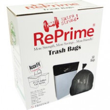 Heritage Accufit RePrime Trash Bags - 23 gal Capacity - 28