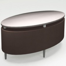 HPFI Eve Oval Coffee Table - 42.5