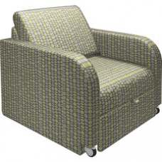 HPFI Harmony 826 Sleeper Chair - Foam, Hardwood Seat - Hardwood Back - Capri - 1 Each