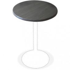 Holland Bar Stools Utility Table Top - Charcoal Round Top x 36