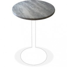 Holland Bar Stools Utility Table Top - Graystone Round Top x 36