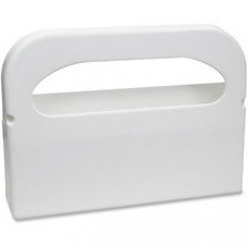 Hospeco Toilet Seat Cover Dispenser - Half-fold - 250 x Toilet Seat Cover Half-fold - Plastic - White - Durable, Tear Resistant