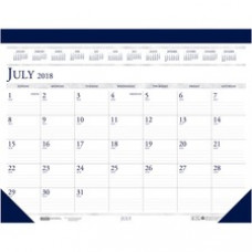 House of Doolittle Academic Desk Pad Calendar - Academic - Julian Dates - Daily, Monthly - 14 Month - July 2022 - August 2023 - 1 Month Single Page Layout - 2.13