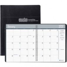 House of Doolittle Doolittle 24-month Large Planner - Monthly, Daily - 2 Year - January 2023 - December 2024 - 1 Month Double Page Layout - 8 1/2