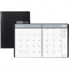 House of Doolittle Wirebound Monthly Planner - Julian Dates - Monthly - December 2022 - January 2024 - 1 Month Double Page Layout - 8 1/2