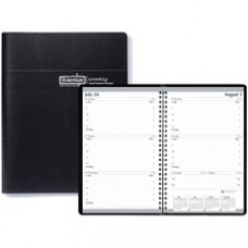 House of Doolittle Horizontal Format Recycled Weekly Planner - Julian Dates - Weekly - 1 Year - January 2023 - December 2023 - 8:00 AM to 5:00 PM - Half-hourly - 1 Week Double Page Layout - 5